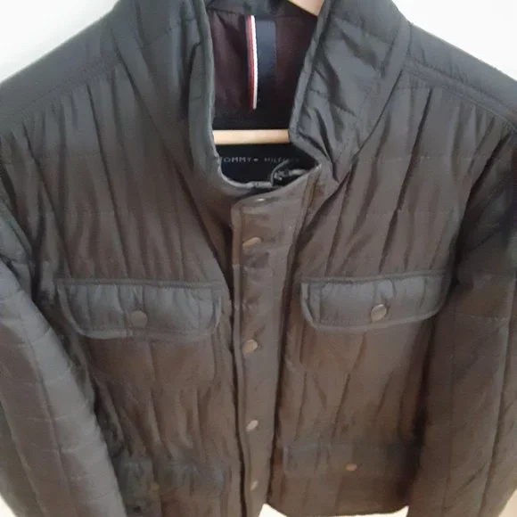 Tommy Hilfiger Men's quilted European car coat - Picture 5 of 11